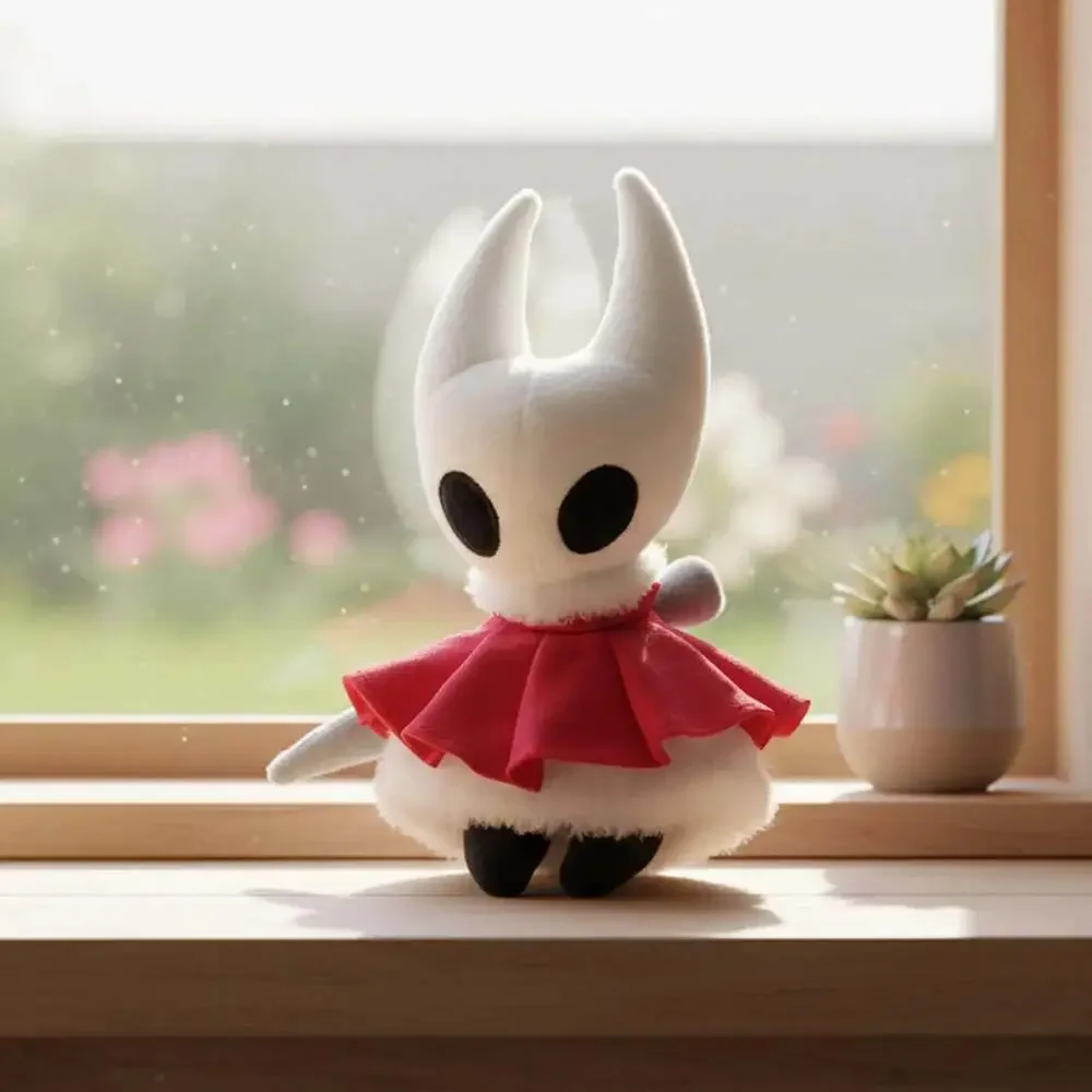 Hollow Knight Plushie：The Knight & Hornet Plush Doll - Gift for Silksong Fans